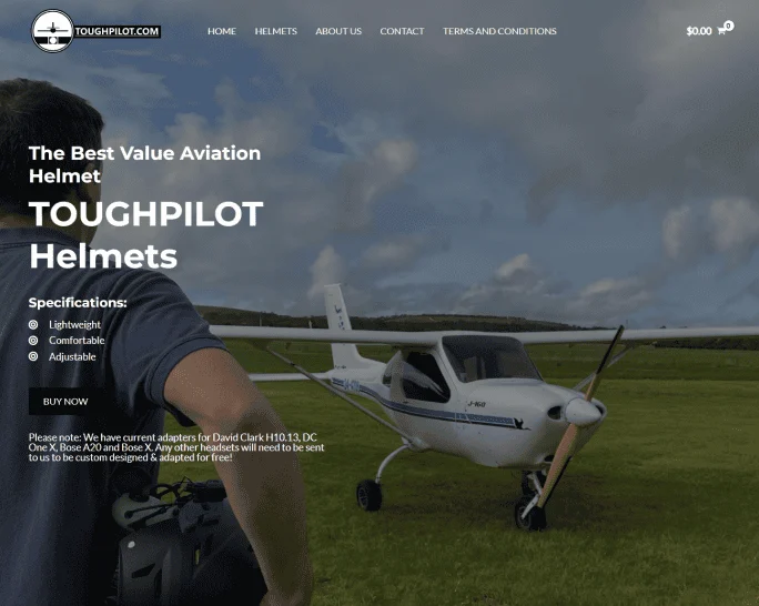 ToughPilot Aviation Web Design