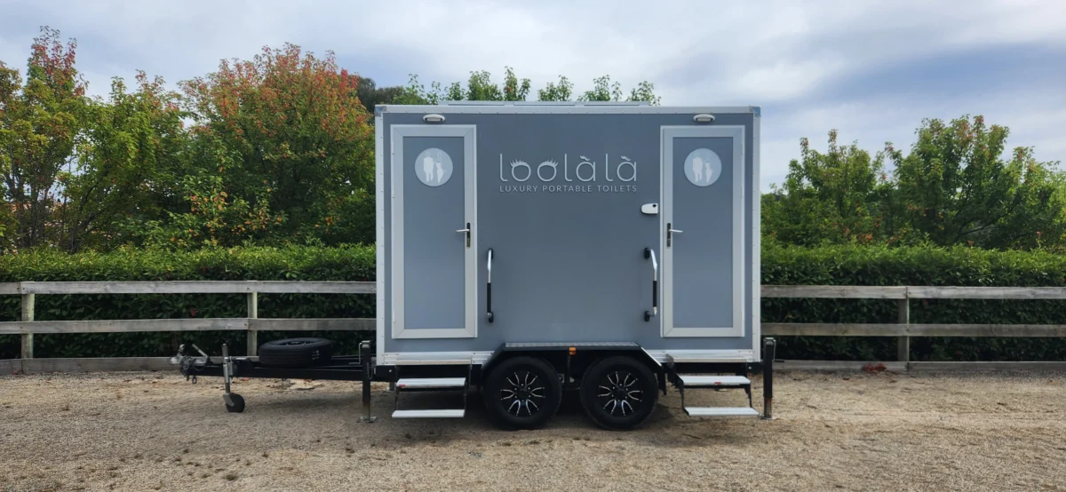 Wedding Portaloo Hire in South Australia with Loo La La Luxury Portable Toilets